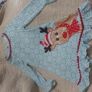 Rare Editions reindeer dress